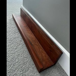 CB2 Acacia Wood Wall Ledge